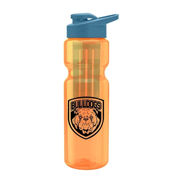 Champion 28 Oz. Transparent Bottle - Drink Thru Lid and Large... from ASI 40480 Koozie Group