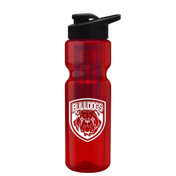 Champion 28 Oz. Transparent Bottle - Drink Thru Lid and Large... from ASI 40480 Koozie Group