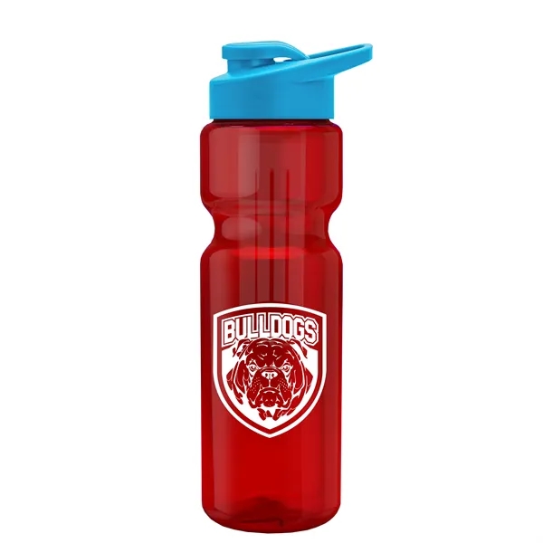 Champion 28 Oz. Transparent Bottle - Drink Thru Lid and Large... from ASI 40480 Koozie Group