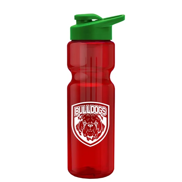 Champion 28 Oz. Transparent Bottle - Drink Thru Lid and Large... from ASI 40480 Koozie Group