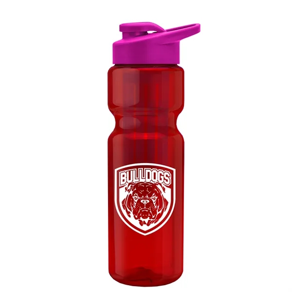 Champion 28 Oz. Transparent Bottle - Drink Thru Lid and Large... from ASI 40480 Koozie Group