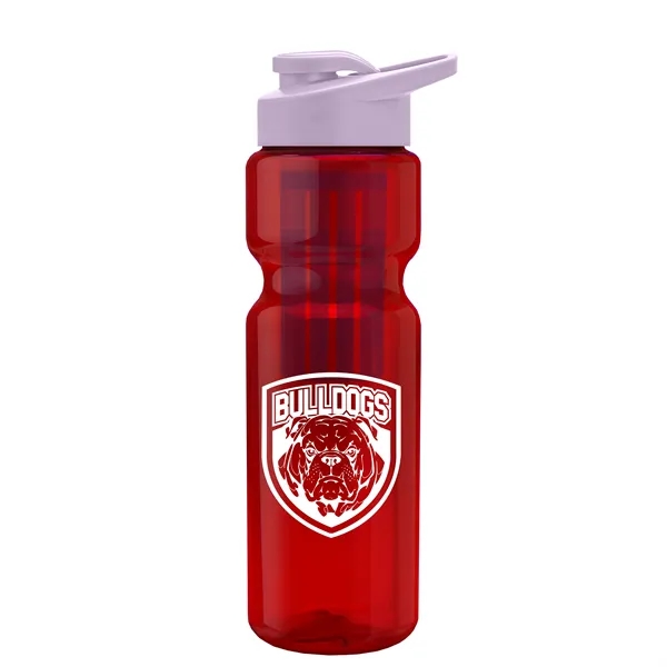 Champion 28 Oz. Transparent Bottle - Drink Thru Lid and Large... from ASI 40480 Koozie Group