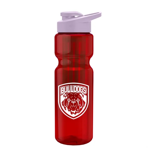 Champion 28 Oz. Transparent Bottle - Drink Thru Lid and Large... from ASI 40480 Koozie Group