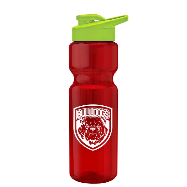 Champion 28 Oz. Transparent Bottle - Drink Thru Lid and Large... from ASI 40480 Koozie Group