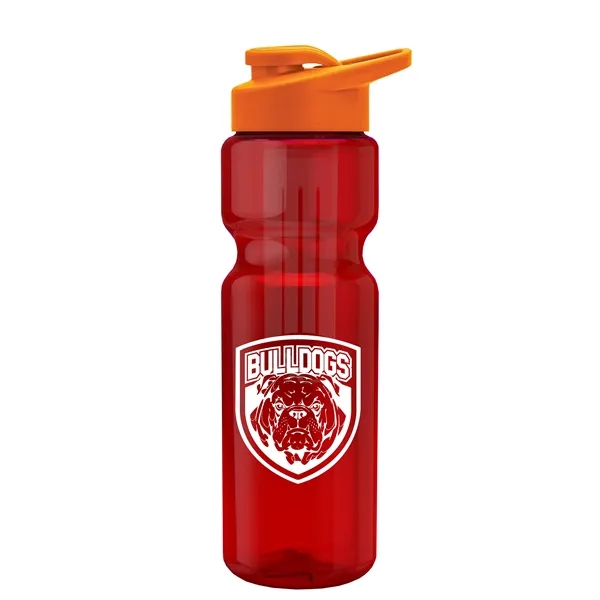 Champion 28 Oz. Transparent Bottle - Drink Thru Lid and Large... from ASI 40480 Koozie Group