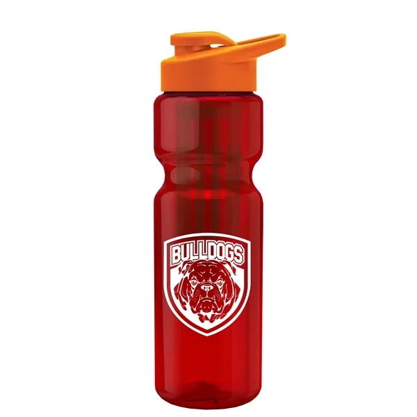Champion 28 Oz. Transparent Bottle - Drink Thru Lid and Large... from ASI 40480 Koozie Group