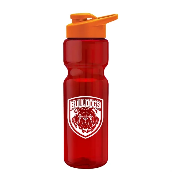 Champion 28 Oz. Transparent Bottle - Drink Thru Lid and Large... from ASI 40480 Koozie Group