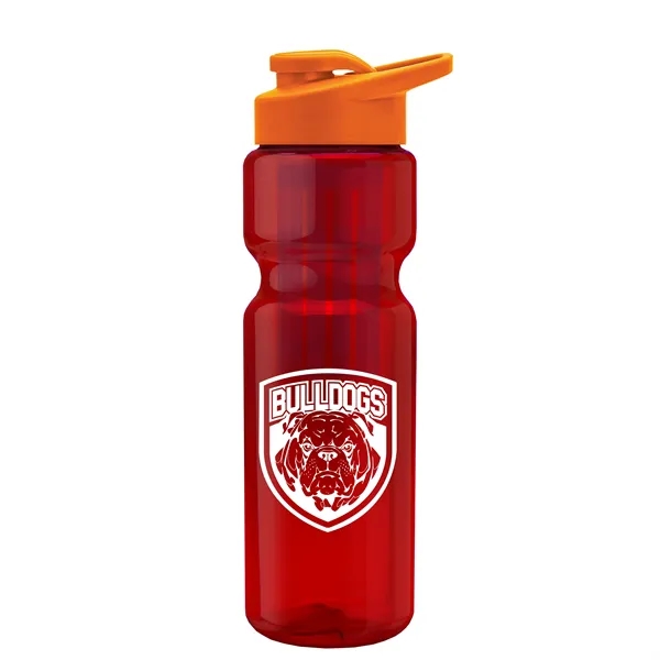 Champion 28 Oz. Transparent Bottle - Drink Thru Lid and Large... from ASI 40480 Koozie Group