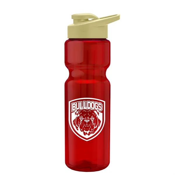 Champion 28 Oz. Transparent Bottle - Drink Thru Lid and Large... from ASI 40480 Koozie Group