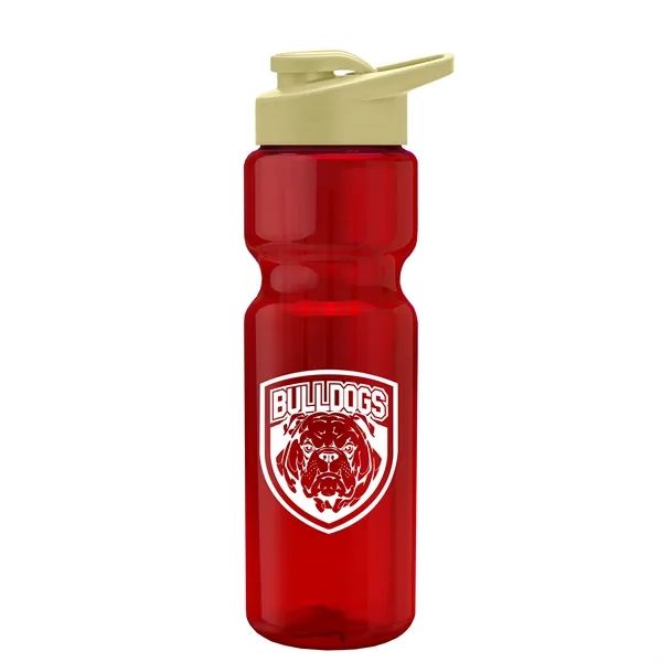 Champion 28 Oz. Transparent Bottle - Drink Thru Lid and Large... from ASI 40480 Koozie Group