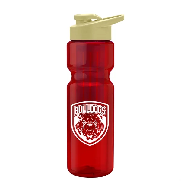 Champion 28 Oz. Transparent Bottle - Drink Thru Lid and Large... from ASI 40480 Koozie Group