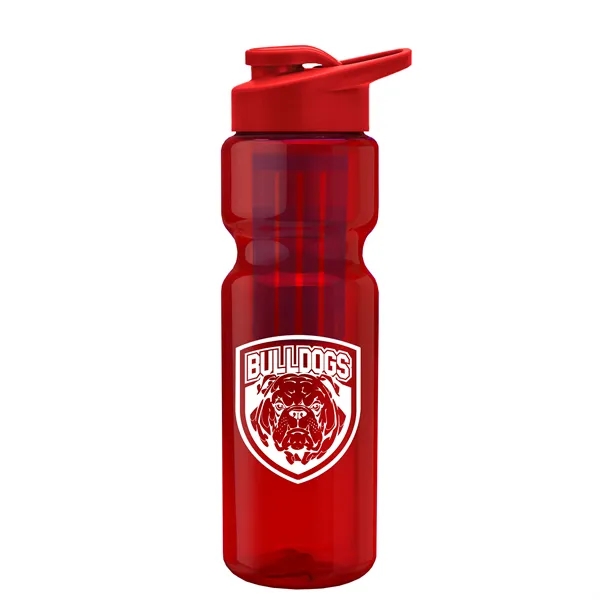 Champion 28 Oz. Transparent Bottle - Drink Thru Lid and Large... from ASI 40480 Koozie Group