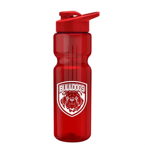 Champion 28 Oz. Transparent Bottle - Drink Thru Lid and Large... from ASI 40480 Koozie Group