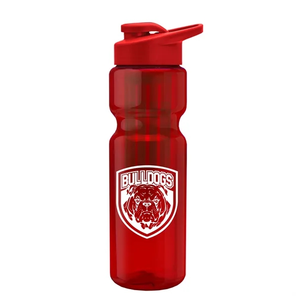 Champion 28 Oz. Transparent Bottle - Drink Thru Lid and Large... from ASI 40480 Koozie Group