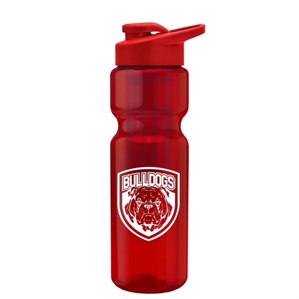 Champion 28 Oz. Transparent Bottle - Drink Thru Lid and Large... from ASI 40480 Koozie Group