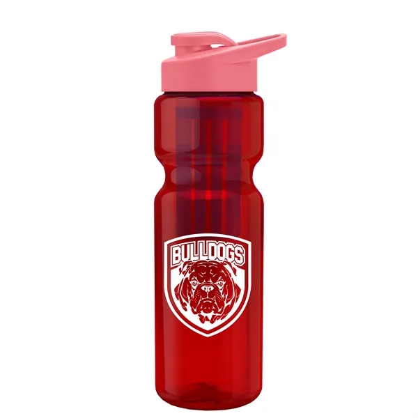 Champion 28 Oz. Transparent Bottle - Drink Thru Lid and Large... from ASI 40480 Koozie Group