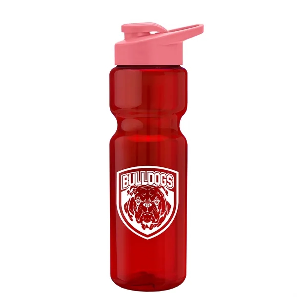 Champion 28 Oz. Transparent Bottle - Drink Thru Lid and Large... from ASI 40480 Koozie Group