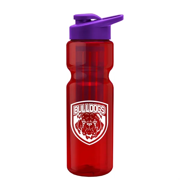 Champion 28 Oz. Transparent Bottle - Drink Thru Lid and Large... from ASI 40480 Koozie Group