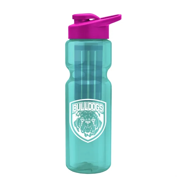 Champion 28 Oz. Transparent Bottle - Drink Thru Lid and Large... from ASI 40480 Koozie Group