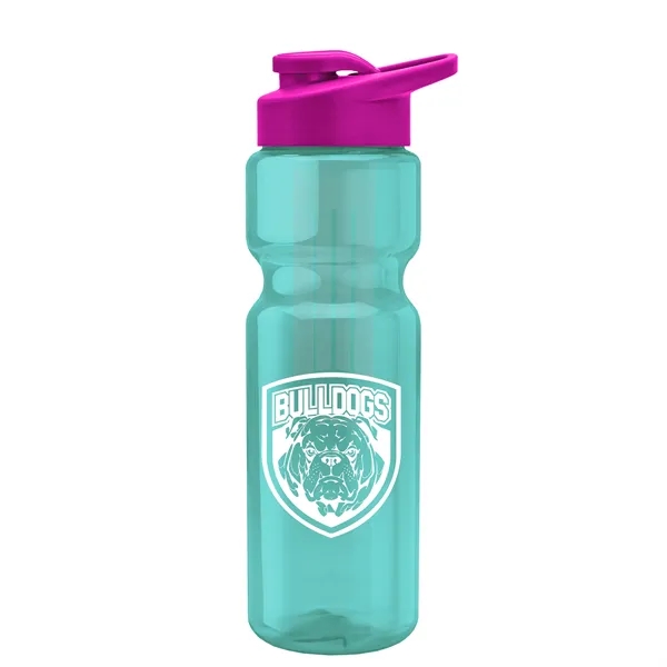 Champion 28 Oz. Transparent Bottle - Drink Thru Lid and Large... from ASI 40480 Koozie Group