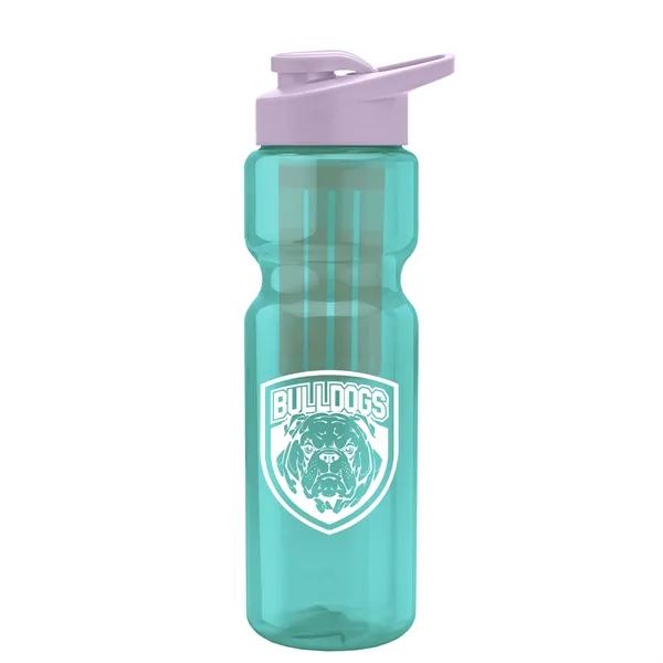 Champion 28 Oz. Transparent Bottle - Drink Thru Lid and Large... from ASI 40480 Koozie Group