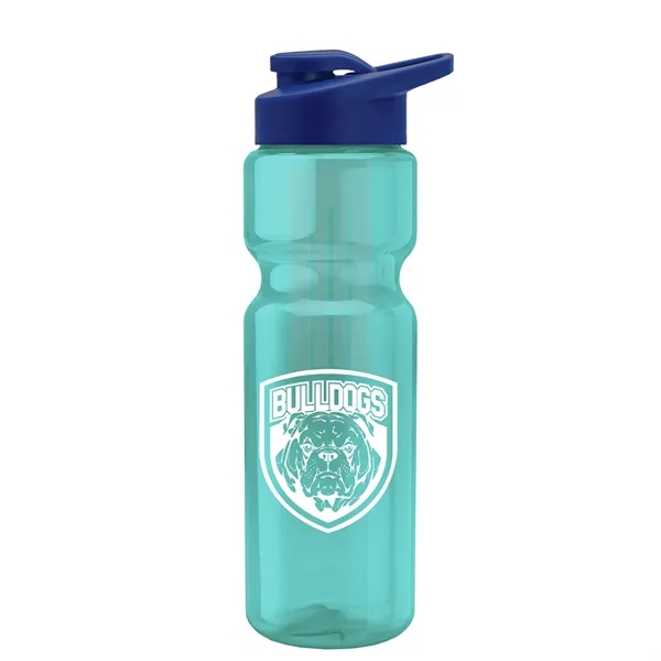 Champion 28 Oz. Transparent Bottle - Drink Thru Lid and Large... from ASI 40480 Koozie Group