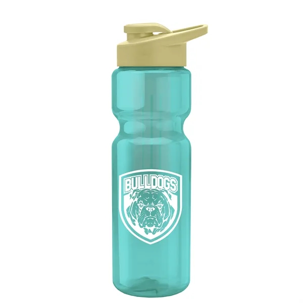Champion 28 Oz. Transparent Bottle - Drink Thru Lid and Large... from ASI 40480 Koozie Group