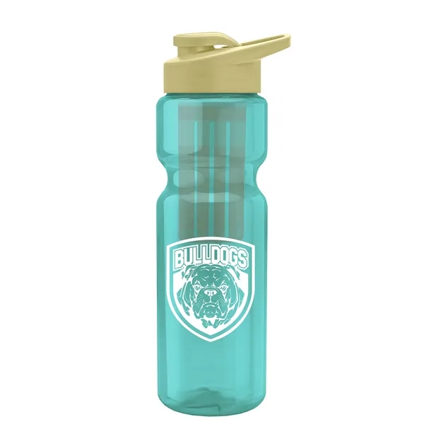 Champion 28 Oz. Transparent Bottle - Drink Thru Lid and Large... from ASI 40480 Koozie Group