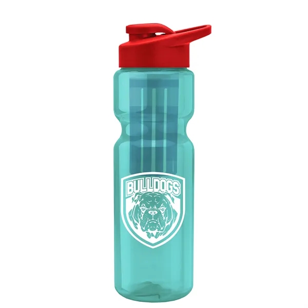 Champion 28 Oz. Transparent Bottle - Drink Thru Lid and Large... from ASI 40480 Koozie Group