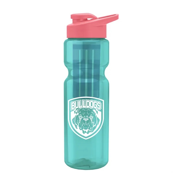 Champion 28 Oz. Transparent Bottle - Drink Thru Lid and Large... from ASI 40480 Koozie Group