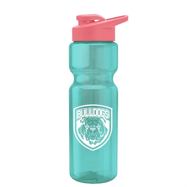 Champion 28 Oz. Transparent Bottle - Drink Thru Lid and Large... from ASI 40480 Koozie Group