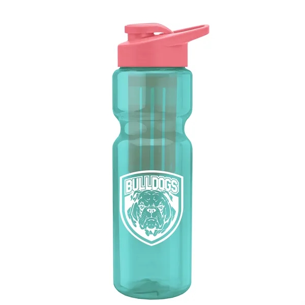 Champion 28 Oz. Transparent Bottle - Drink Thru Lid and Large... from ASI 40480 Koozie Group