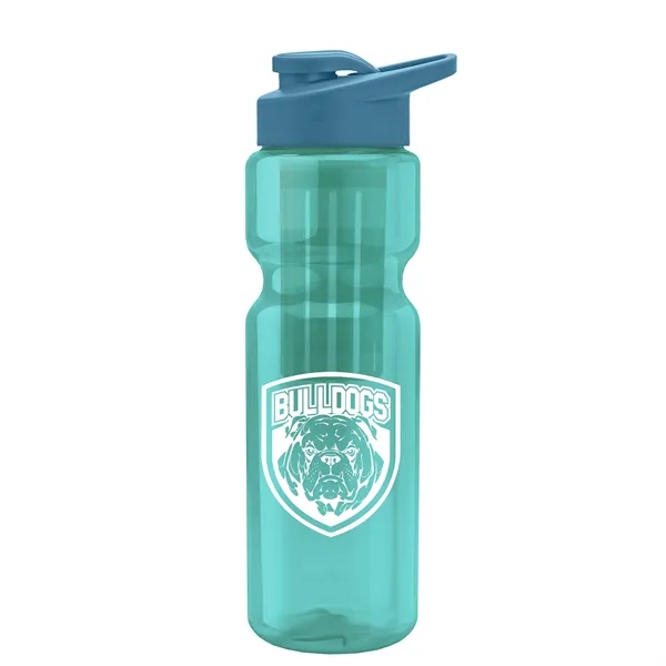 Champion 28 Oz. Transparent Bottle - Drink Thru Lid and Large... from ASI 40480 Koozie Group