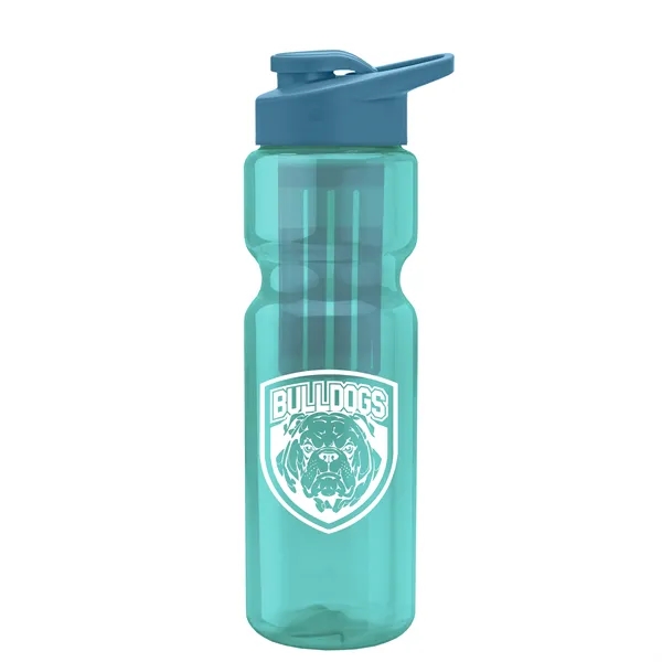 Champion 28 Oz. Transparent Bottle - Drink Thru Lid and Large... from ASI 40480 Koozie Group