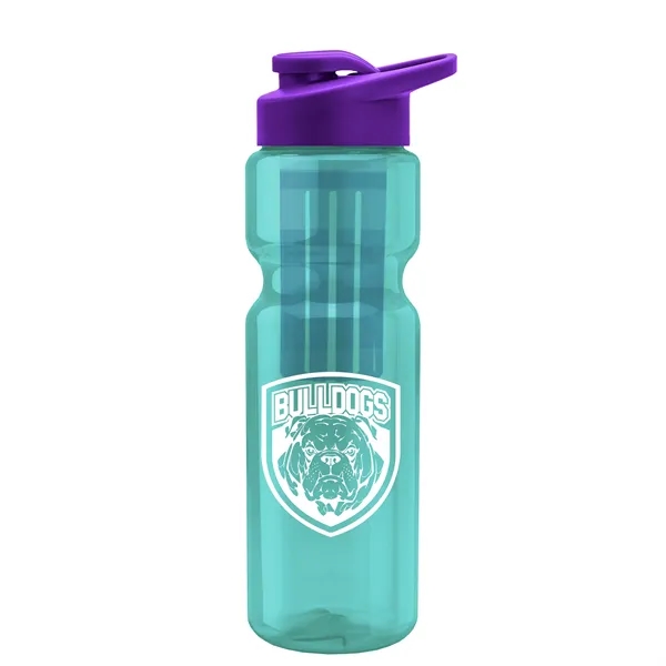 Champion 28 Oz. Transparent Bottle - Drink Thru Lid and Large... from ASI 40480 Koozie Group