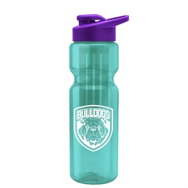 Champion 28 Oz. Transparent Bottle - Drink Thru Lid and Large... from ASI 40480 Koozie Group