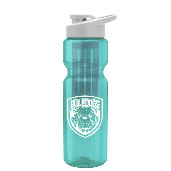 Champion 28 Oz. Transparent Bottle - Drink Thru Lid and Large... from ASI 40480 Koozie Group