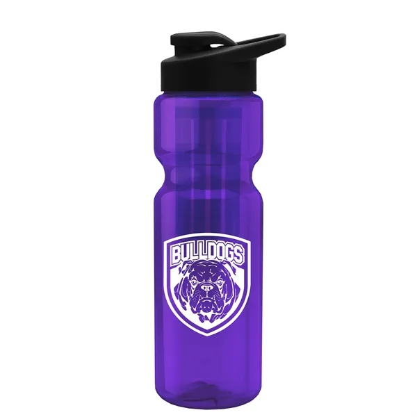 Champion 28 Oz. Transparent Bottle - Drink Thru Lid and Large... from ASI 40480 Koozie Group