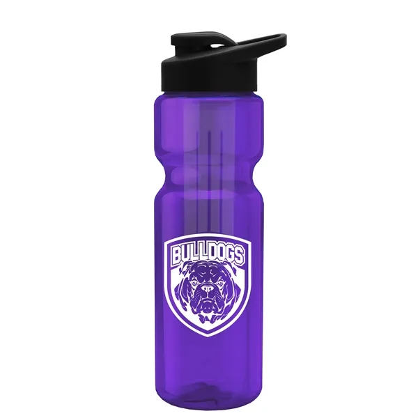 Champion 28 Oz. Transparent Bottle - Drink Thru Lid and Large... from ASI 40480 Koozie Group