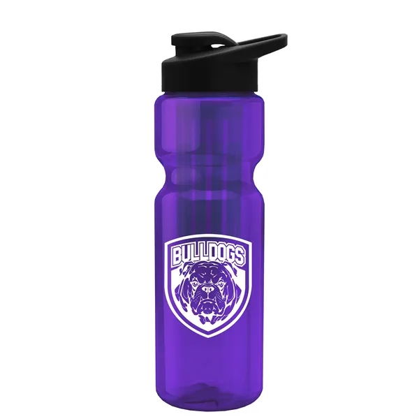 Champion 28 Oz. Transparent Bottle - Drink Thru Lid and Large... from ASI 40480 Koozie Group