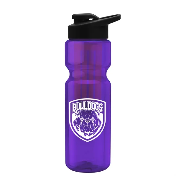 Champion 28 Oz. Transparent Bottle - Drink Thru Lid and Large... from ASI 40480 Koozie Group