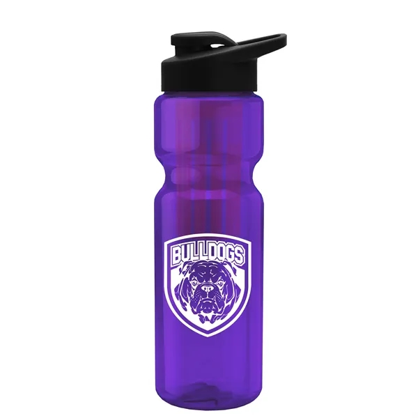 Champion 28 Oz. Transparent Bottle - Drink Thru Lid and Large... from ASI 40480 Koozie Group
