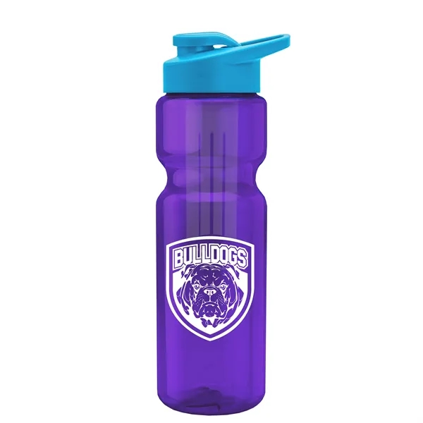 Champion 28 Oz. Transparent Bottle - Drink Thru Lid and Large... from ASI 40480 Koozie Group