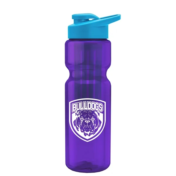 Champion 28 Oz. Transparent Bottle - Drink Thru Lid and Large... from ASI 40480 Koozie Group
