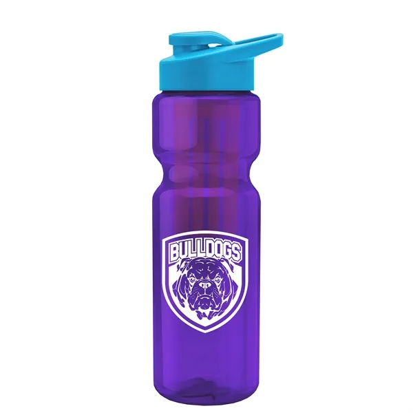 Champion 28 Oz. Transparent Bottle - Drink Thru Lid and Large... from ASI 40480 Koozie Group
