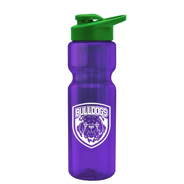 Champion 28 Oz. Transparent Bottle - Drink Thru Lid and Large... from ASI 40480 Koozie Group