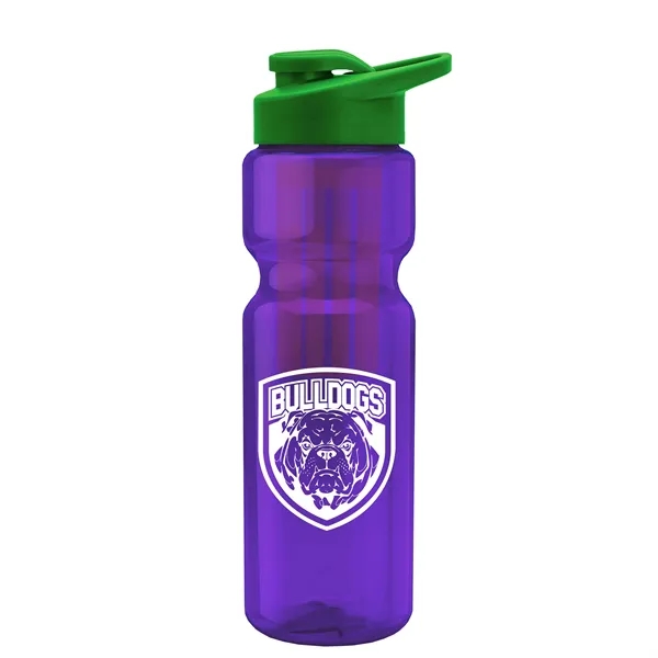 Champion 28 Oz. Transparent Bottle - Drink Thru Lid and Large... from ASI 40480 Koozie Group