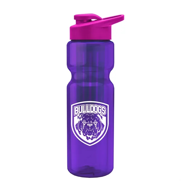 Champion 28 Oz. Transparent Bottle - Drink Thru Lid and Large... from ASI 40480 Koozie Group