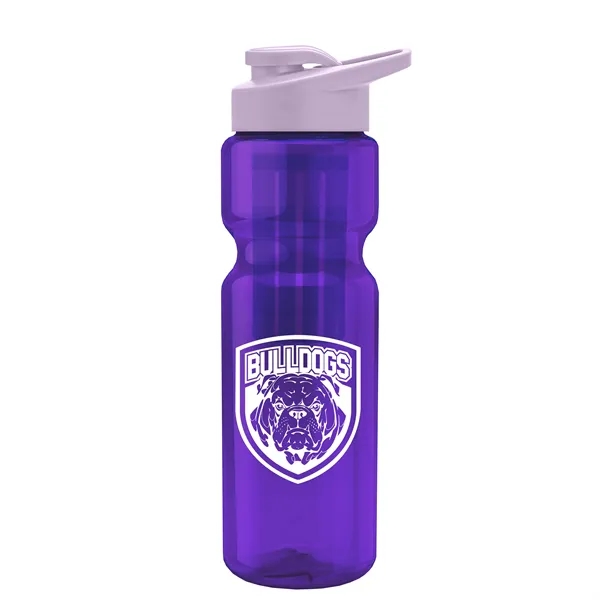Champion 28 Oz. Transparent Bottle - Drink Thru Lid and Large... from ASI 40480 Koozie Group