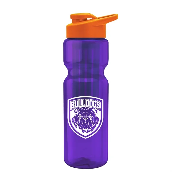 Champion 28 Oz. Transparent Bottle - Drink Thru Lid and Large... from ASI 40480 Koozie Group